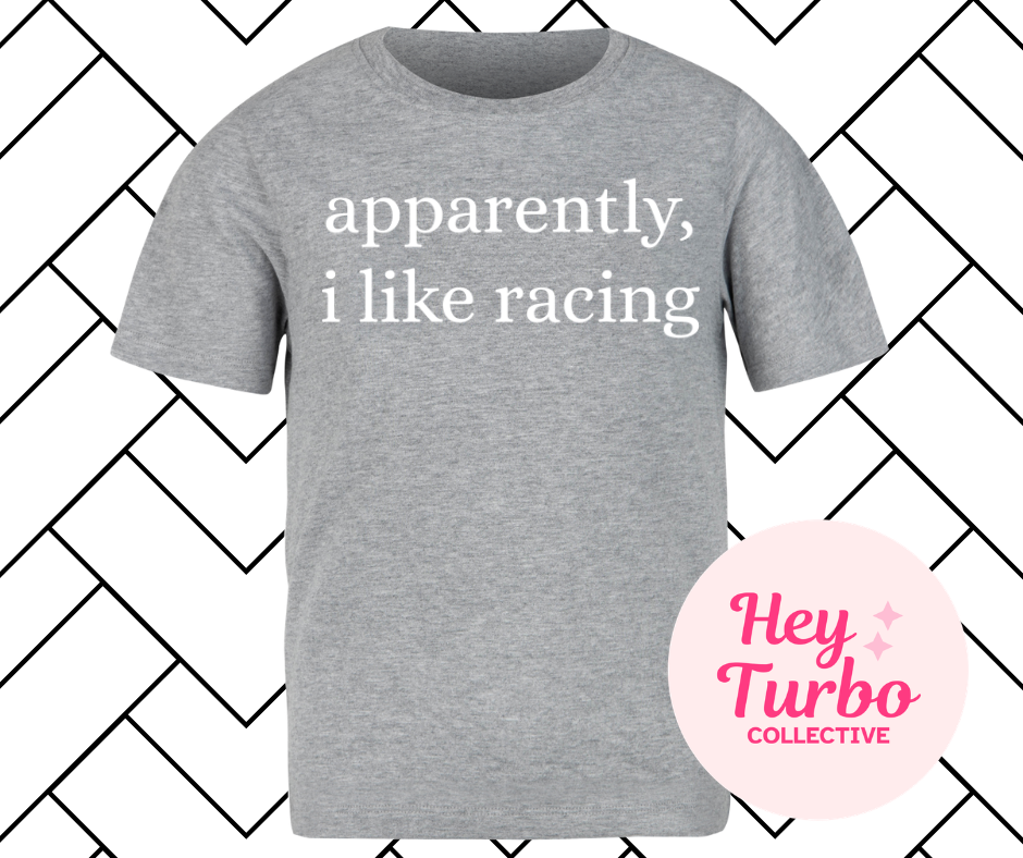 Apparently, I like racing.