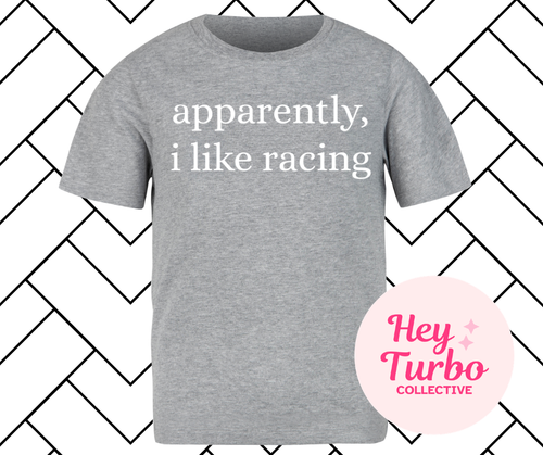 Apparently, I like racing.