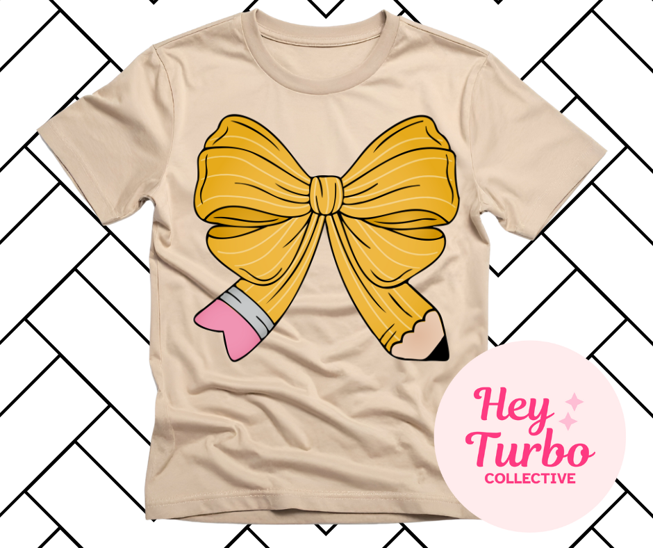 Pencil Bow Tee