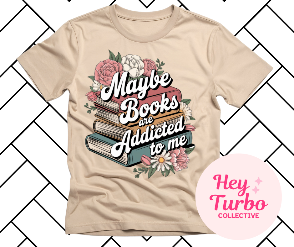 Maybe Books Are Addicted to Me