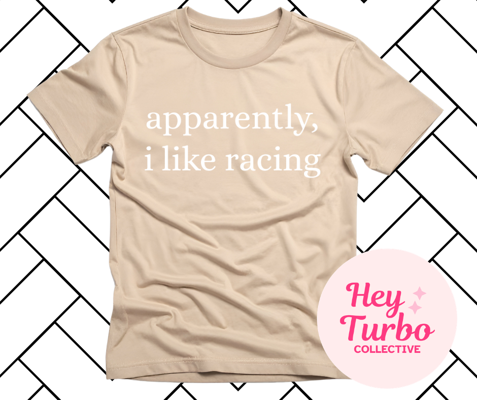 Apparently, I like racing.