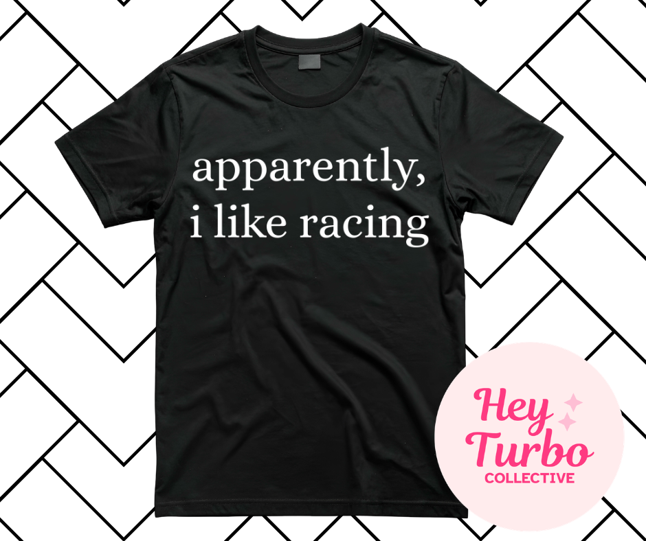 Apparently, I like racing.