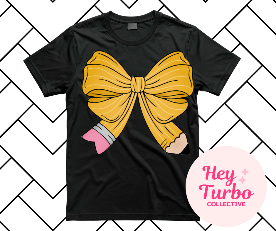 Pencil Bow Tee