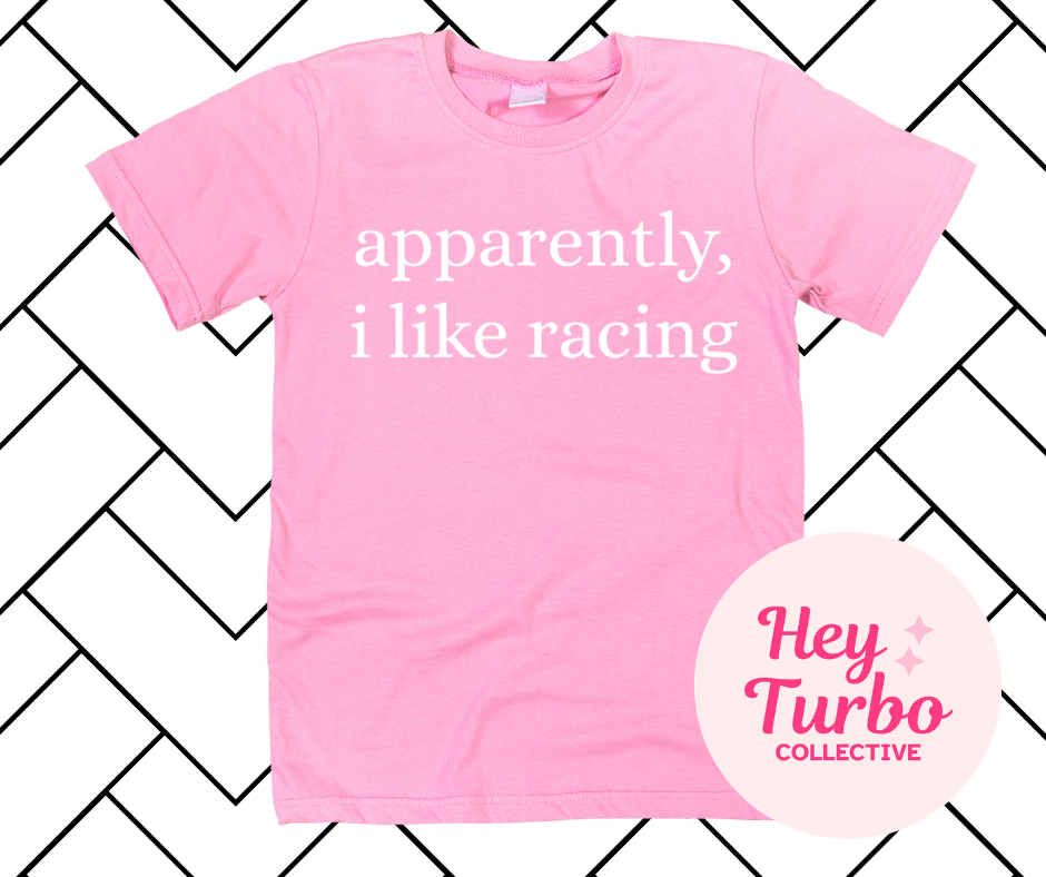 Apparently, I like racing.