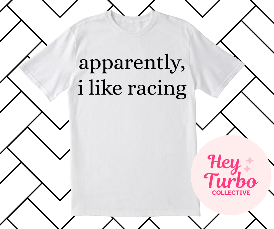 Apparently, I like racing.