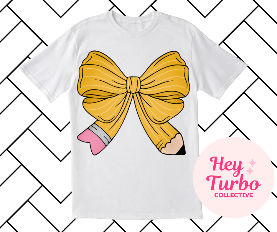 Pencil Bow Tee