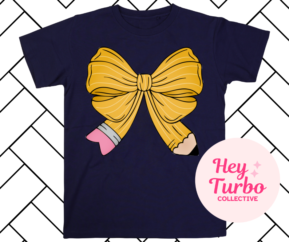 Pencil Bow Tee