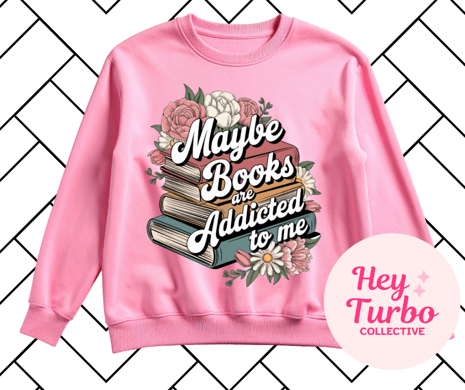 Maybe Books Are Addicted to Me