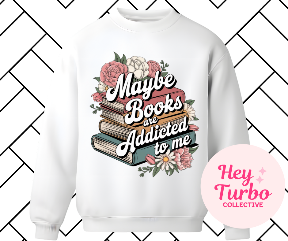 Maybe Books Are Addicted to Me