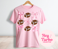 Bows & Footballs Graphic Tee