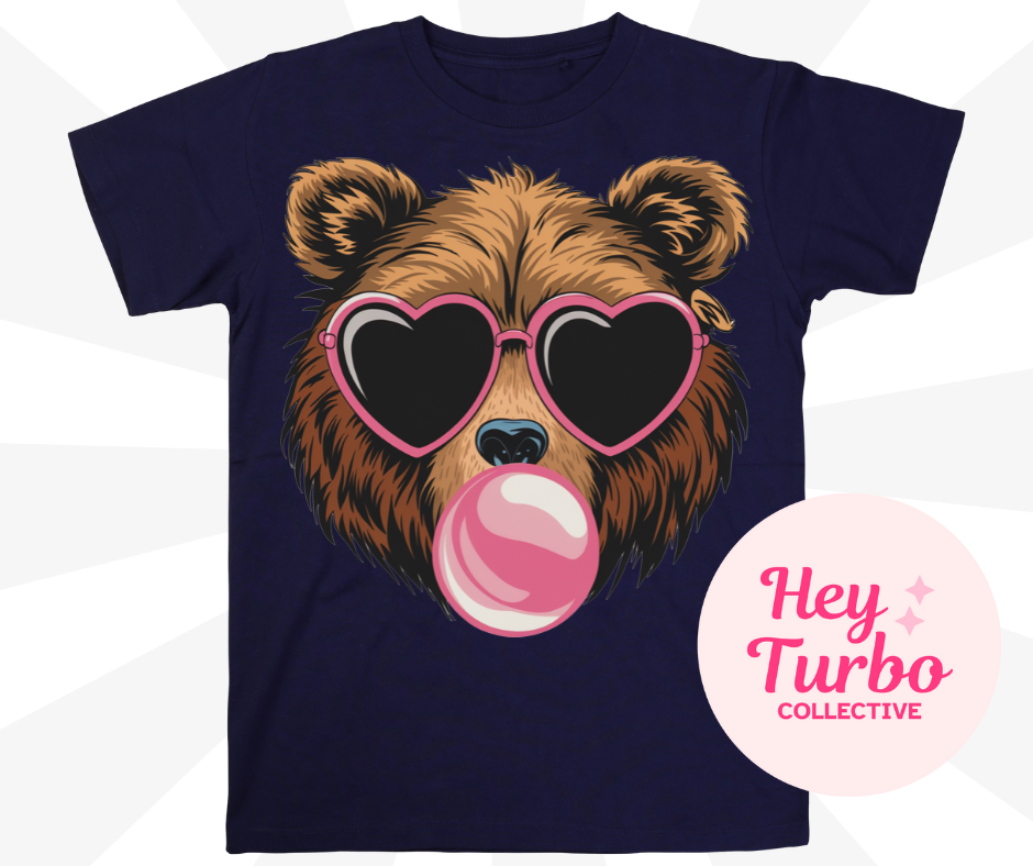 Bubblegum Bear Graphic Tee