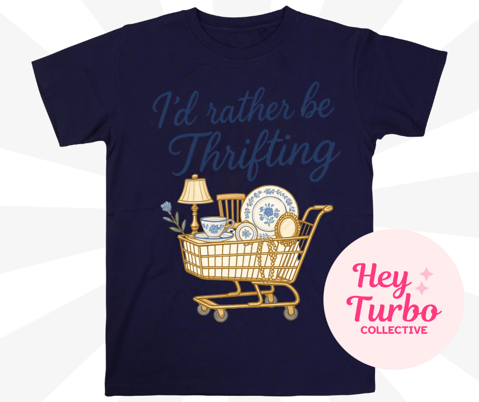 I'd Rather Be Thrifting Graphic Tee