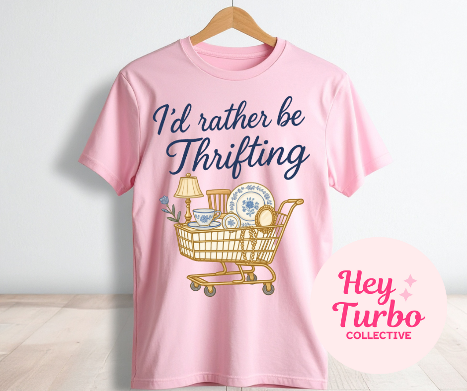 I'd Rather Be Thrifting Graphic Tee