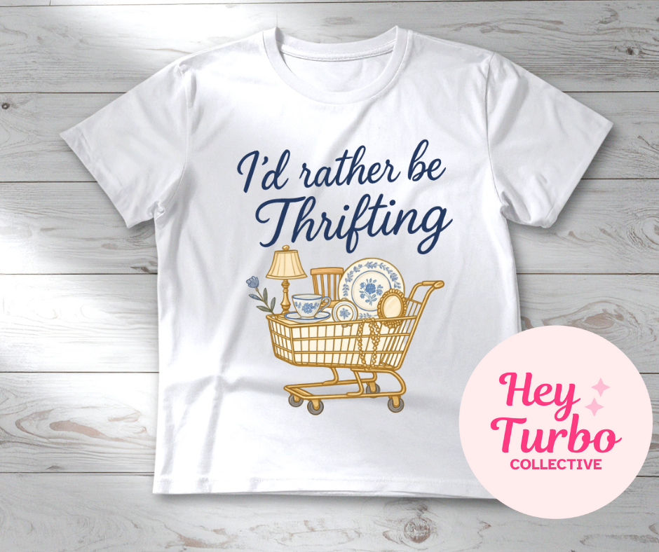 I'd Rather Be Thrifting Graphic Tee